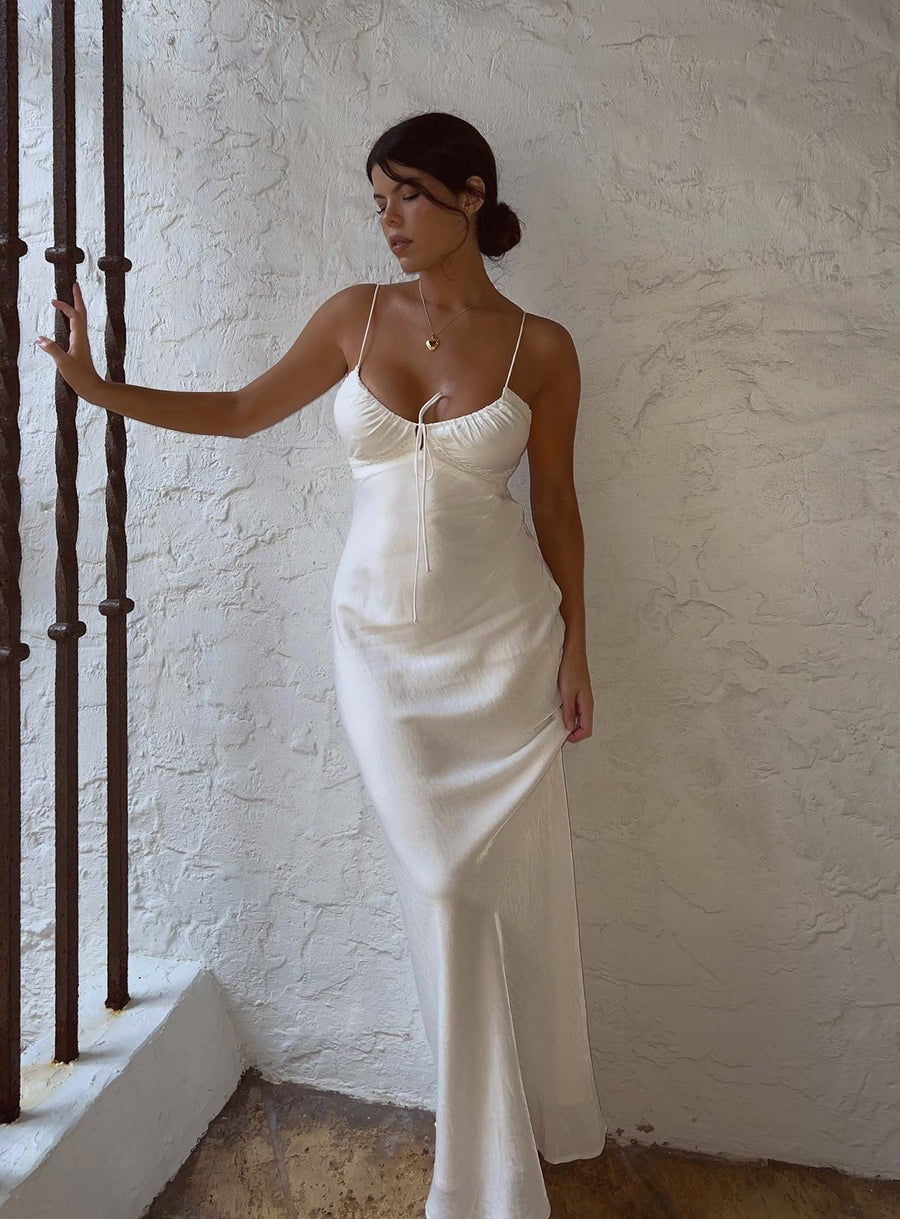 Emily Maxi Dress White · photo 9