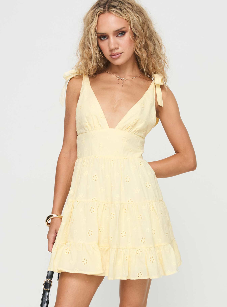Galvis Mini Dress Lemon · photo 2