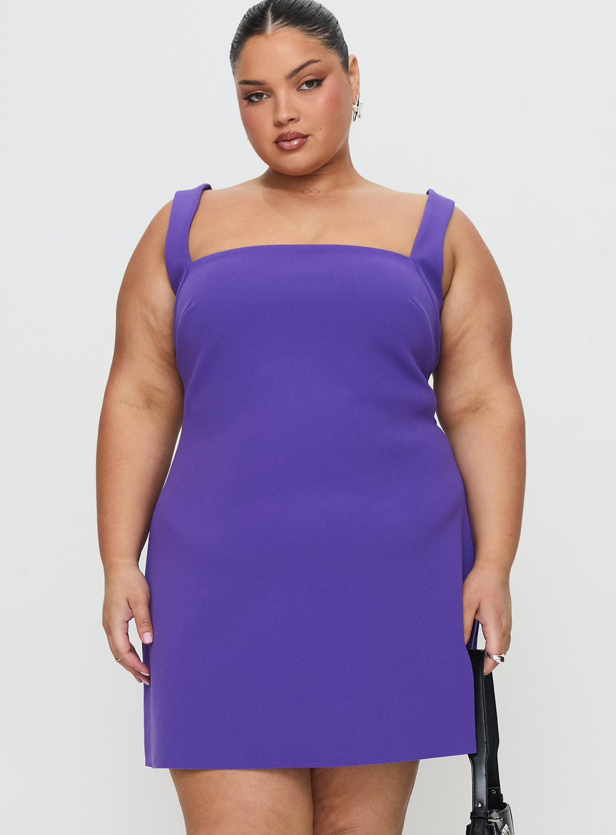 Bombshell Mini Dress Purple