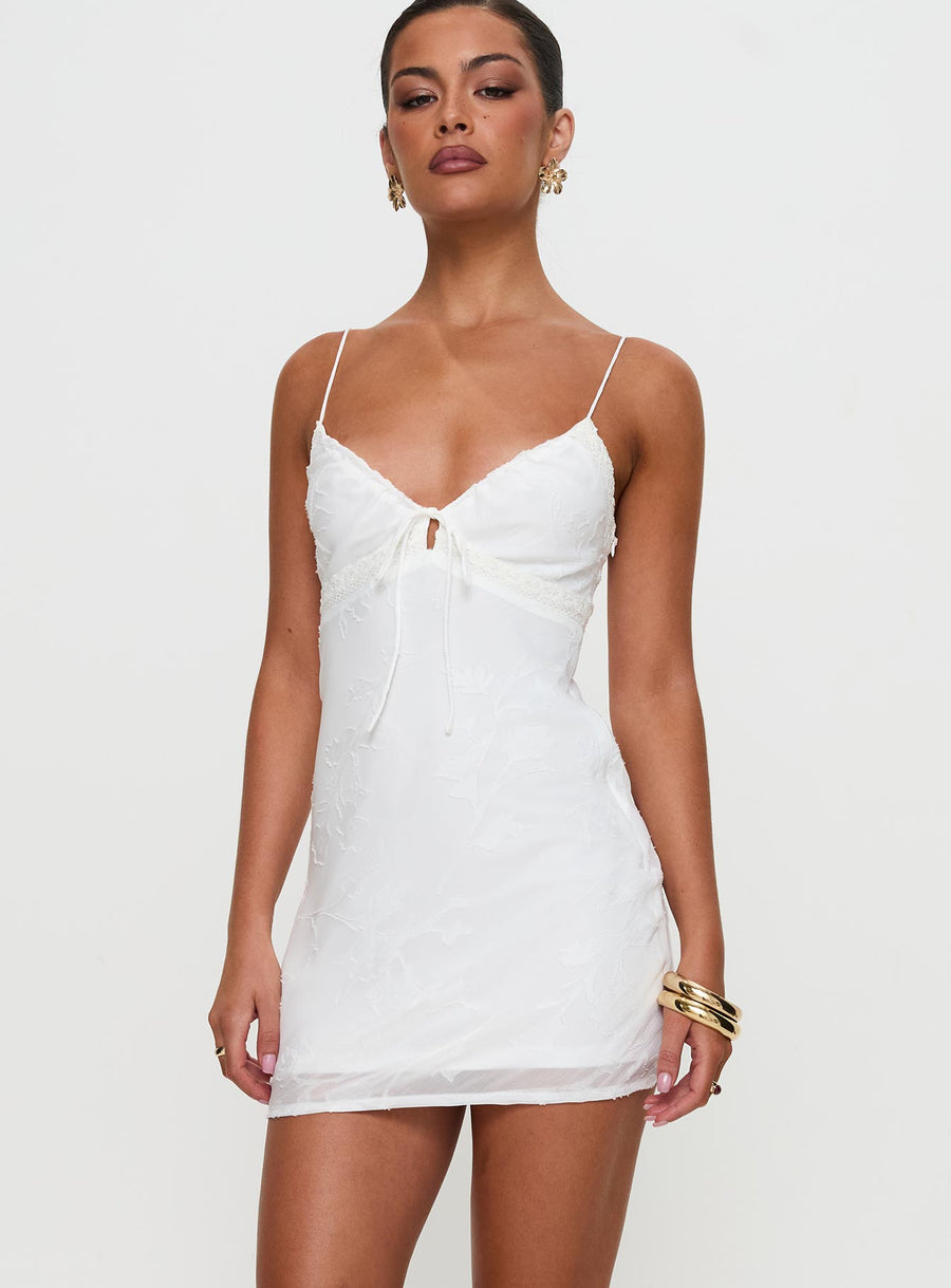 Emilee Mini Dress White · photo 5