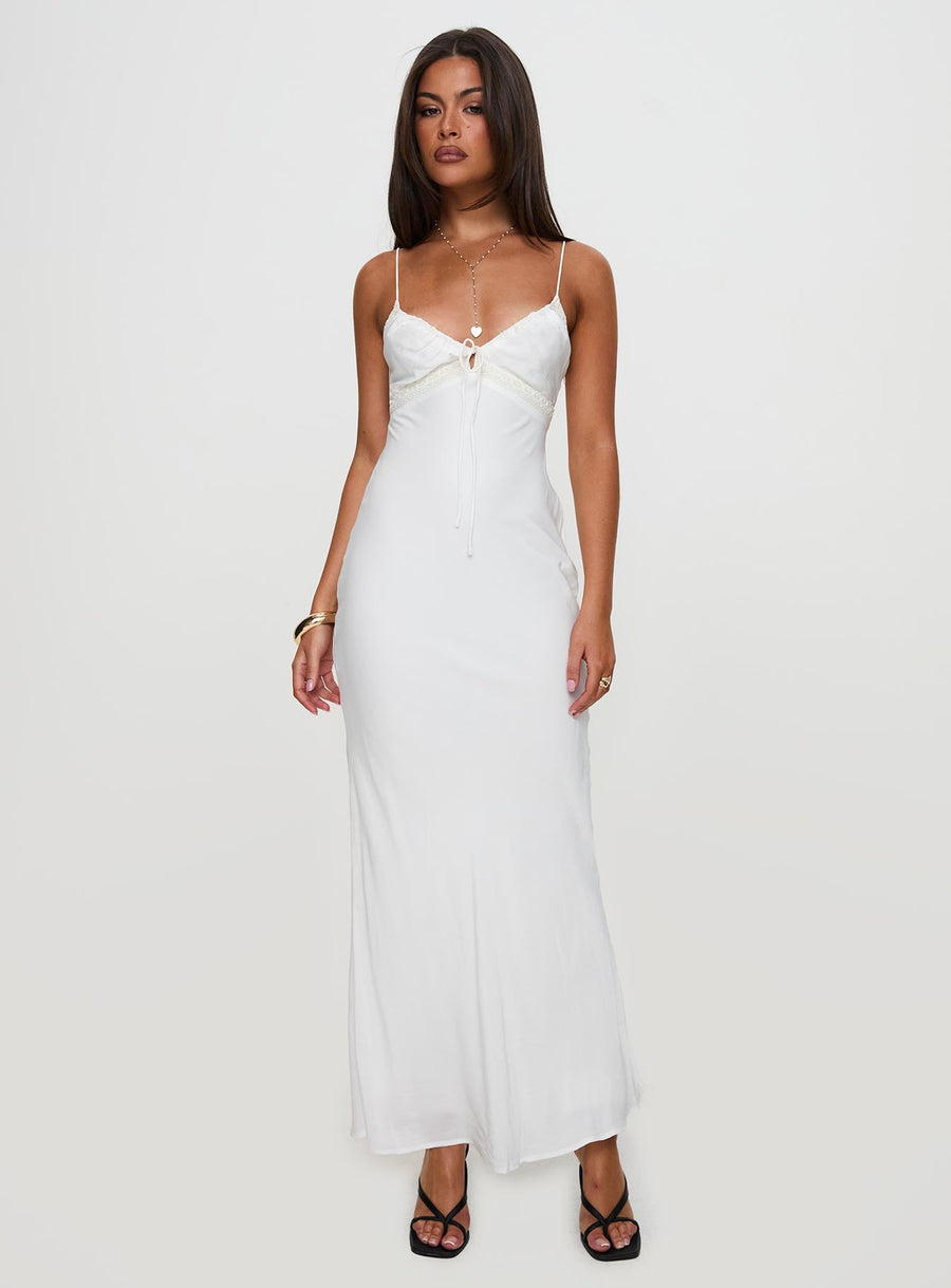 Emily Maxi Dress White · photo 2
