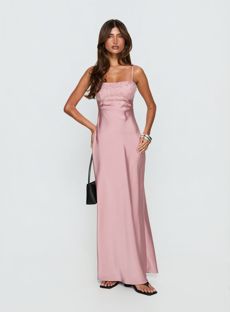 Engracia Sequin Maxi Dress Pink · photo 2
