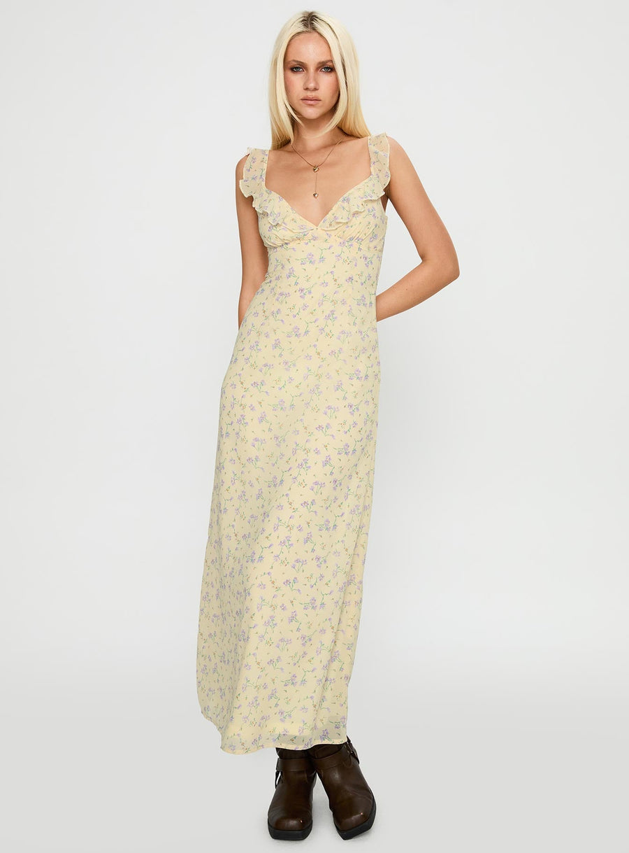 Jayne Frill Maxi Dress Multi · photo 1