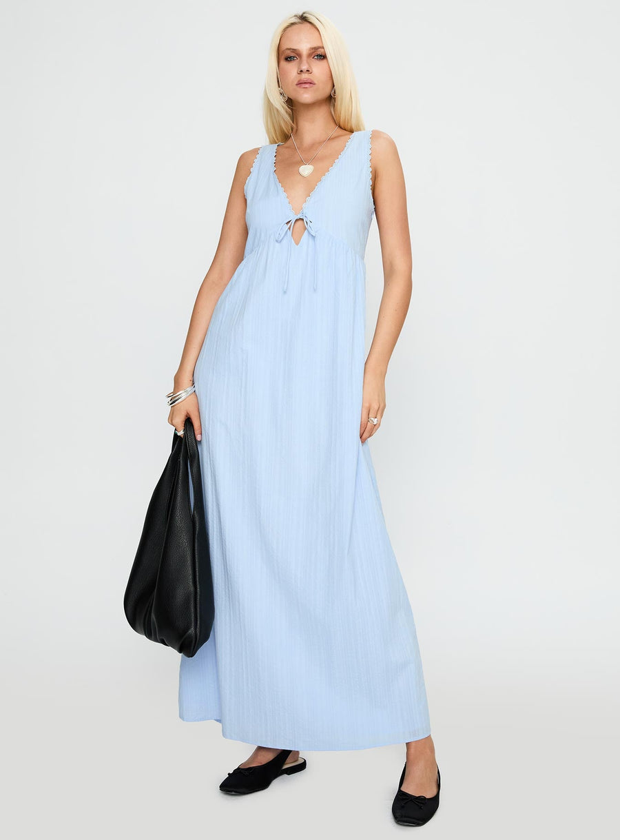 Elyza Maxi Dress Blue · photo 1