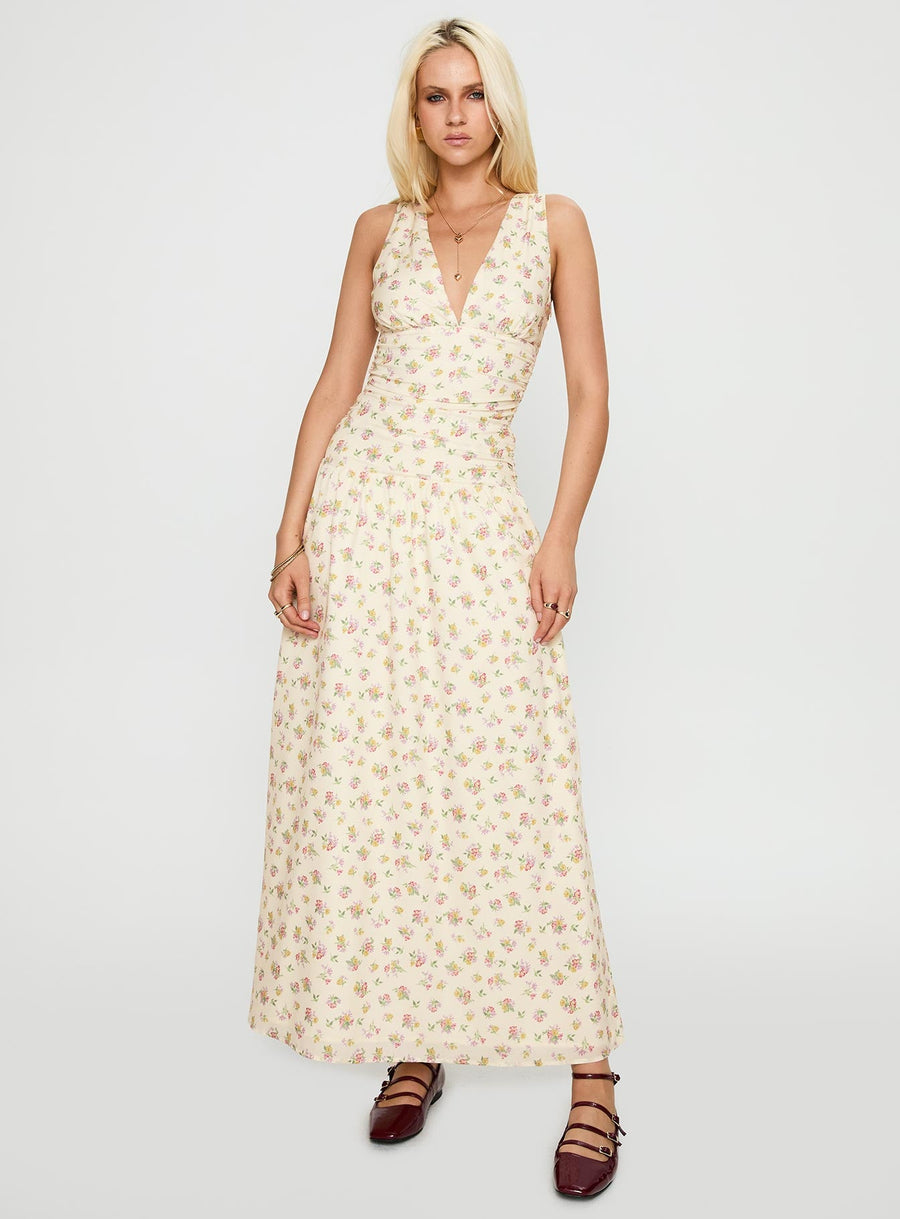 Esthie Maxi Dress Multi Floral · photo 2