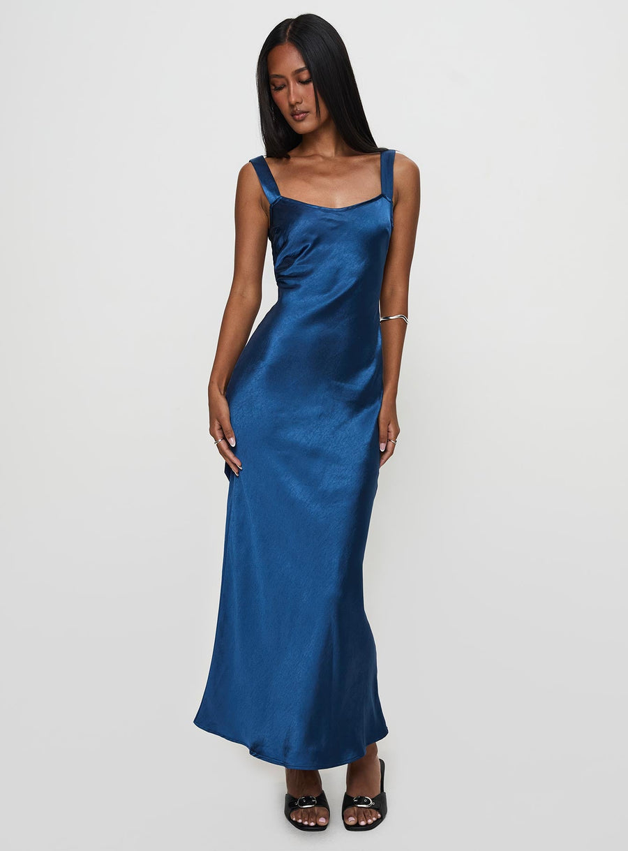Emiliana Maxi Dress Blue · photo 1