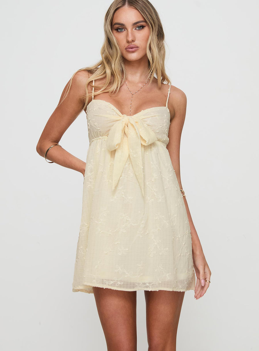 Granno Mini Dress Lemon · photo 2