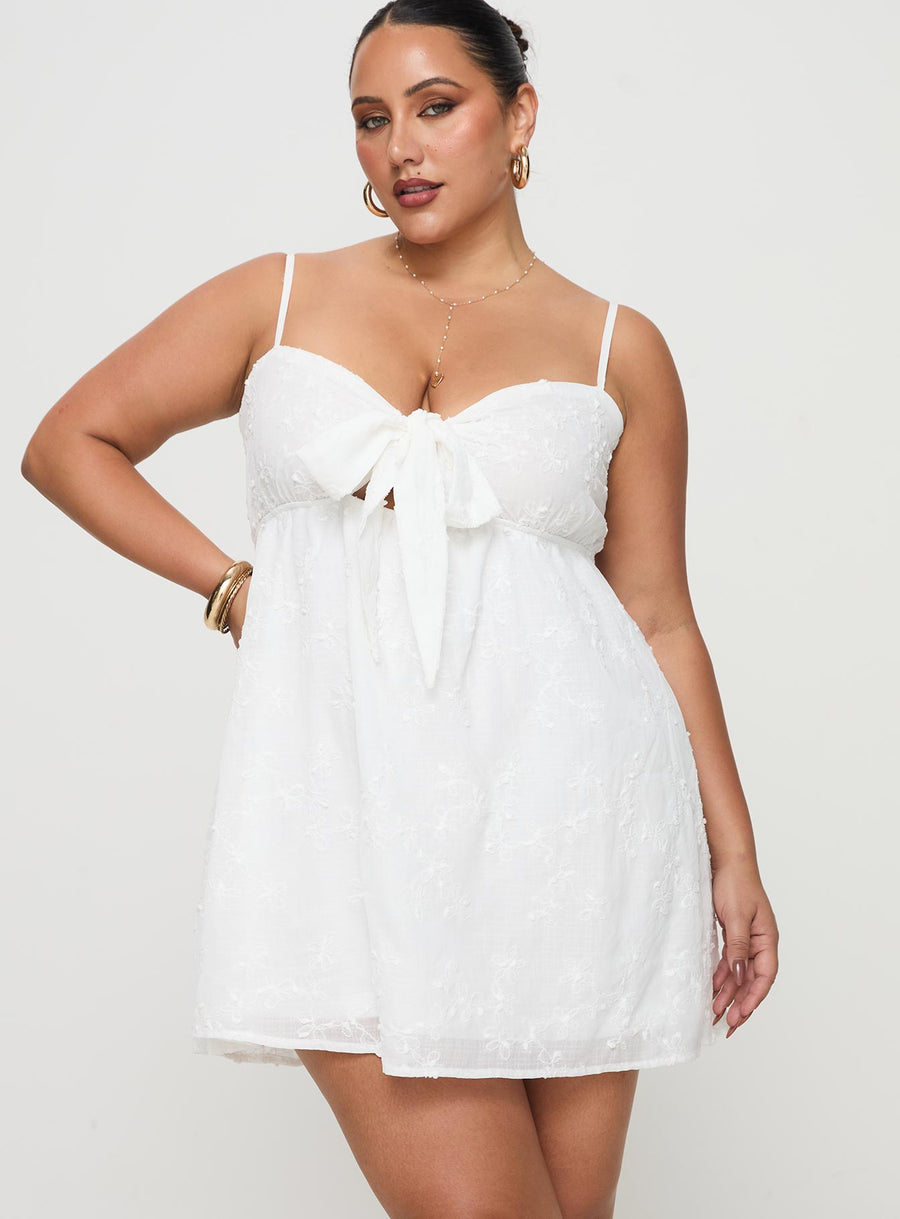 Granno Mini Dress White Curve · photo 2