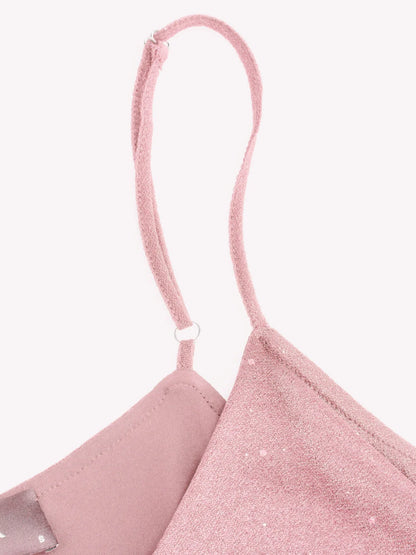 Positano Sequin Halter Mini Dress