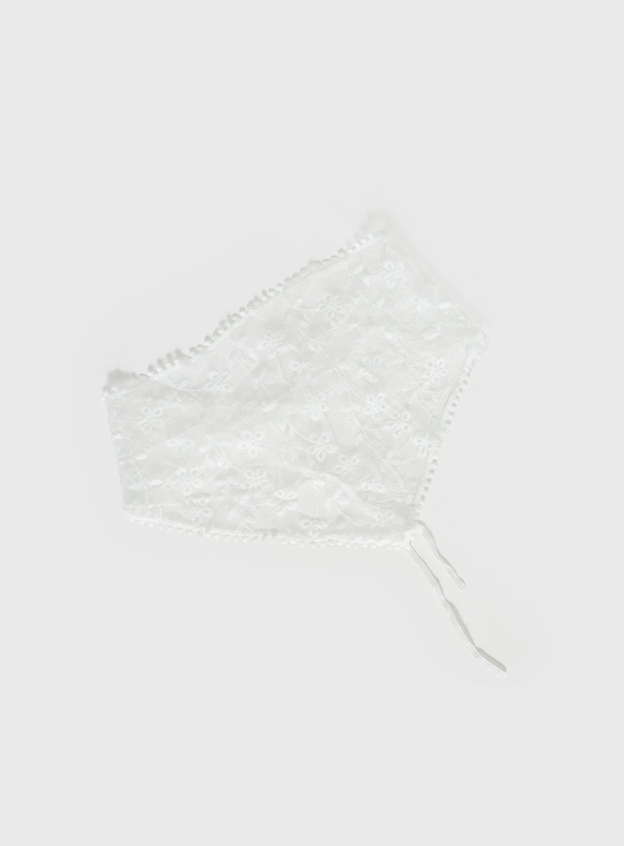 Ex Factor Sheer Head Scarf White · photo 2