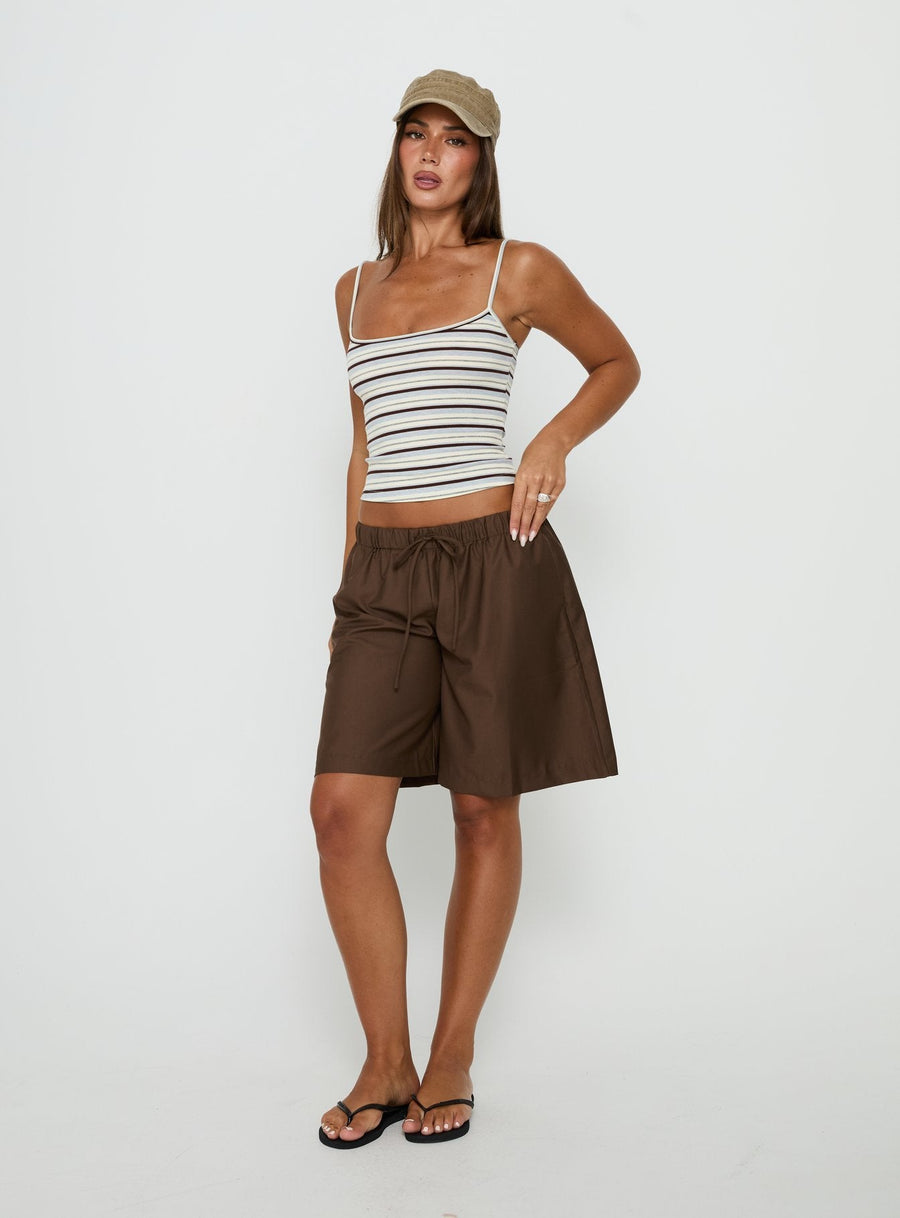 Elzie Knit Cami Tank Multi Stripe · photo 3