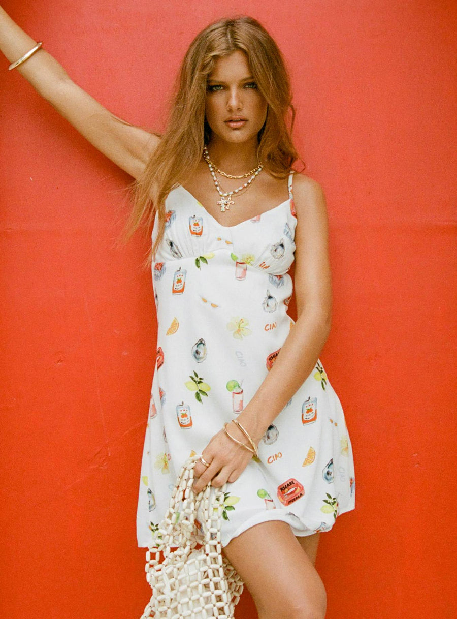Jaye Mini Dress White / Multi · photo 2