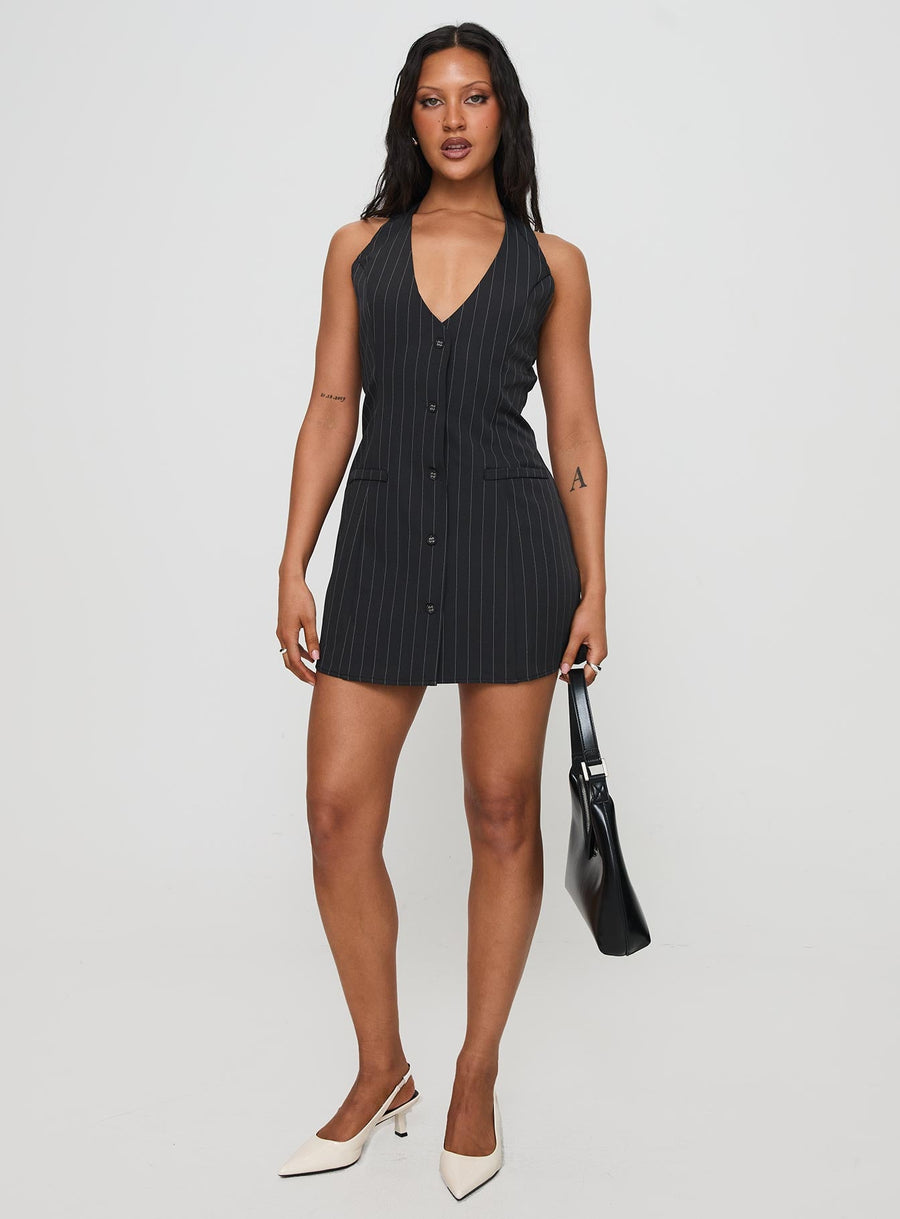 Fenny Mini Dress Pinstripe · photo 2