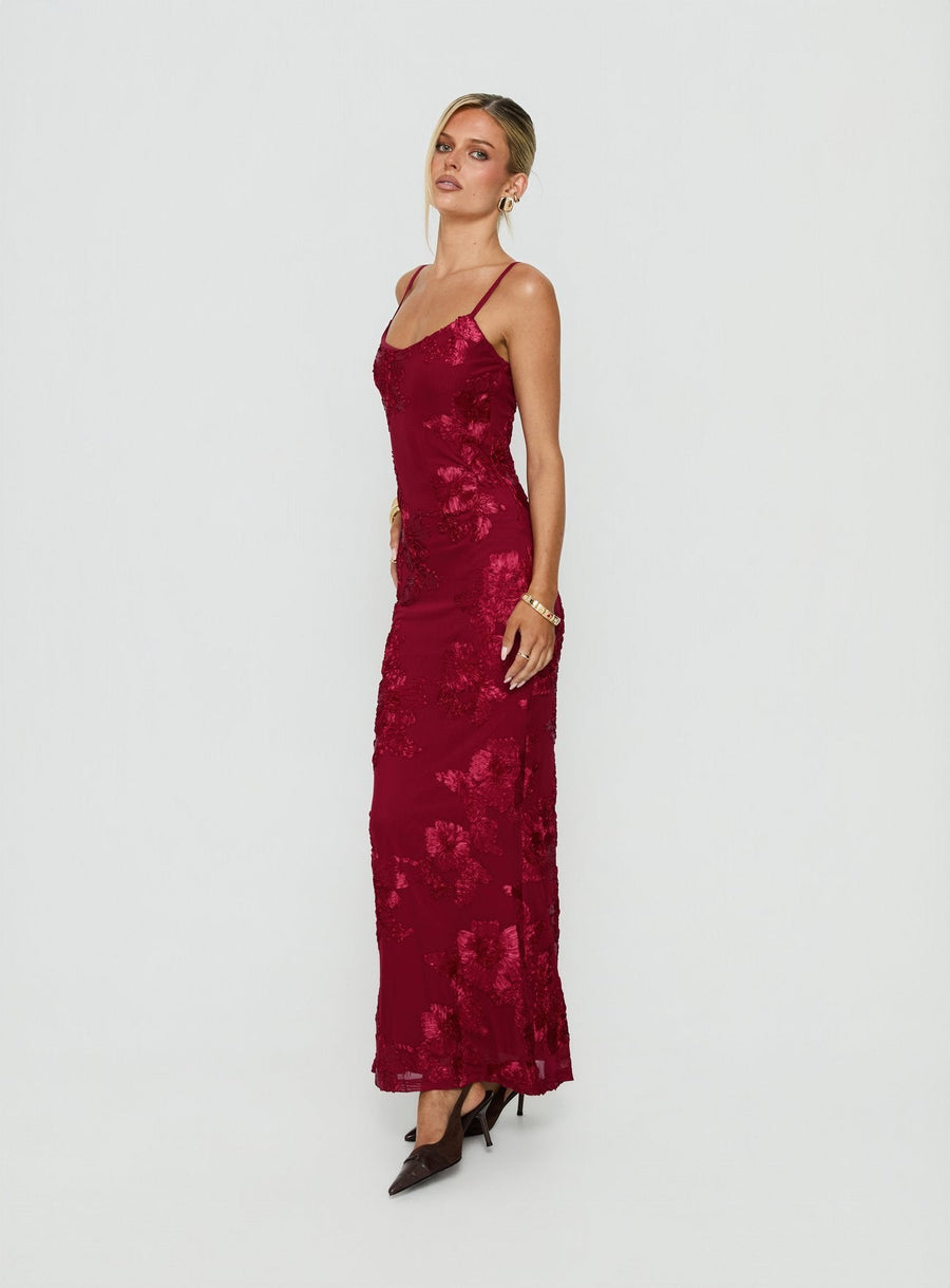 Jacalyn Maxi Dress Red · photo 3