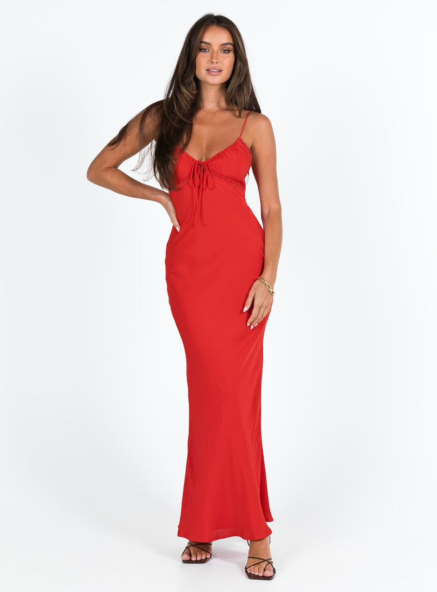 Emily Maxi Dress Red · photo 4