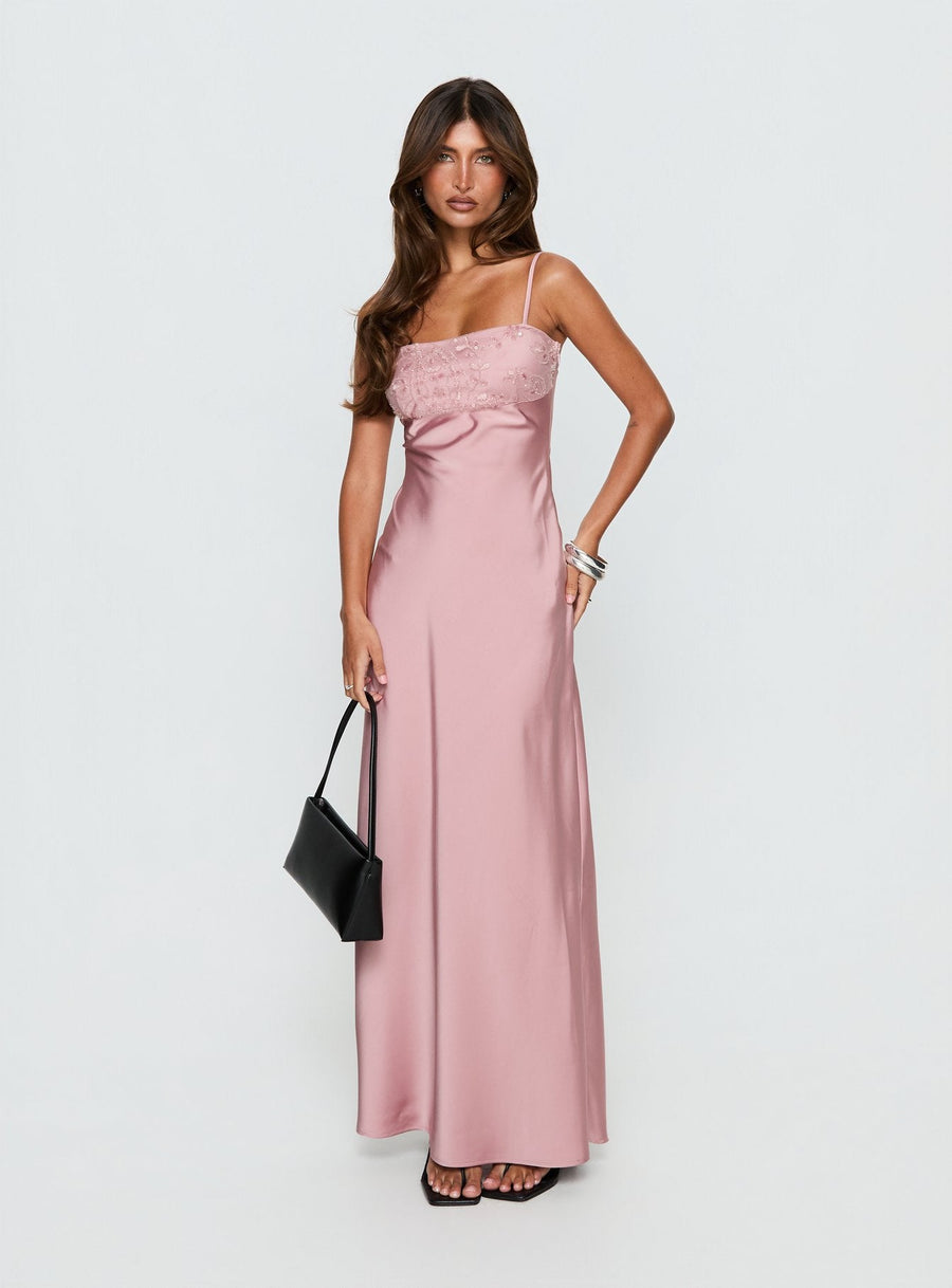 Engracia Sequin Maxi Dress Pink · photo 3