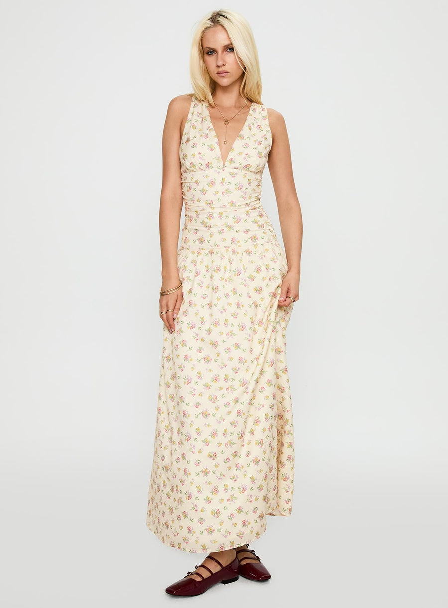 Esthie Maxi Dress Multi Floral · photo 3