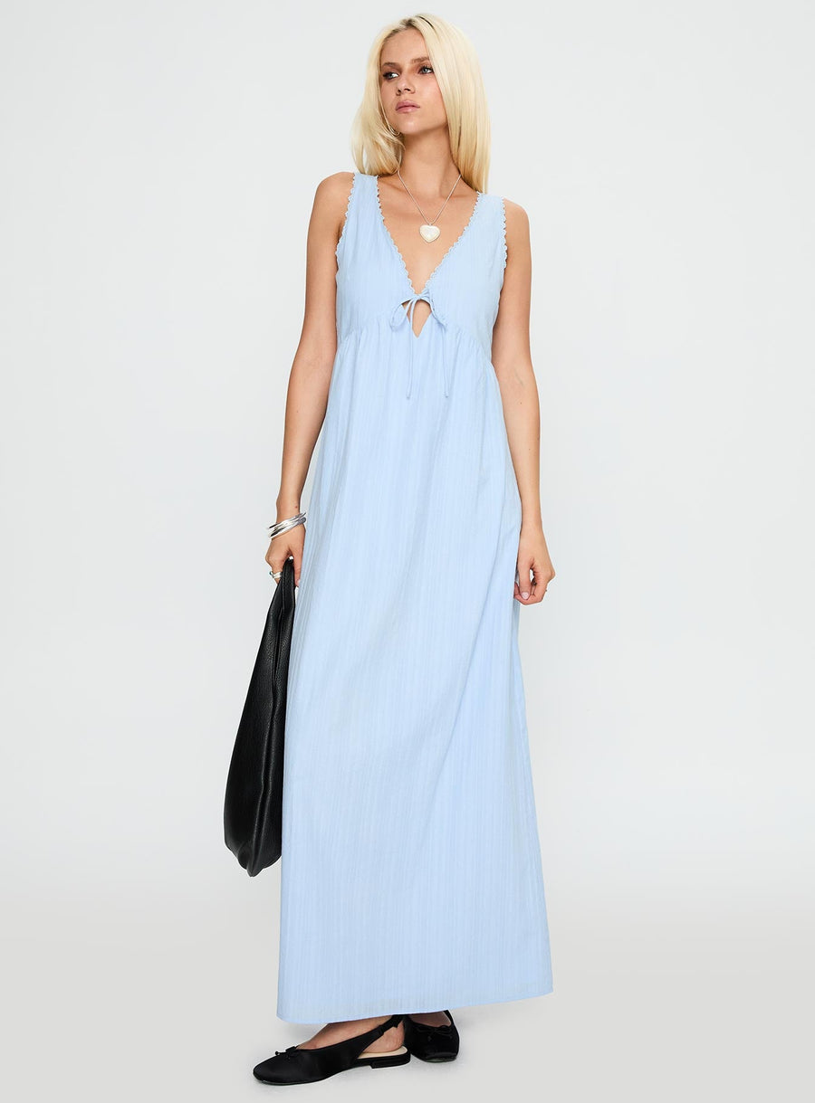 Elyza Maxi Dress Blue · photo 2