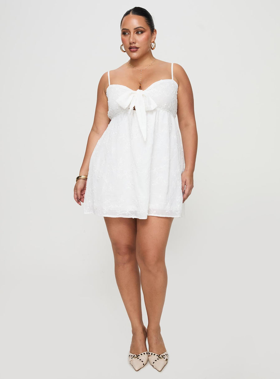 Granno Mini Dress White Curve · photo 3