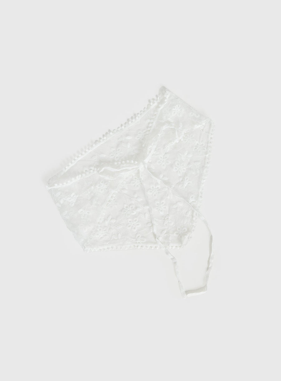 Ex Factor Sheer Head Scarf White · photo 3