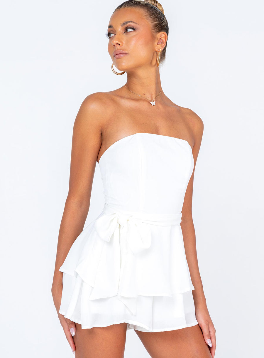 The Rolla Romper White · photo 4