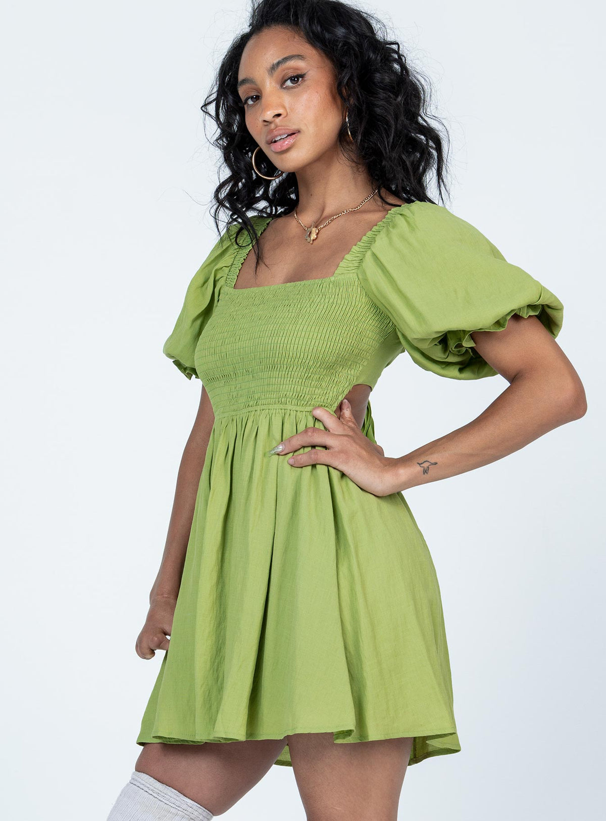 Dani Mini Dress Green
