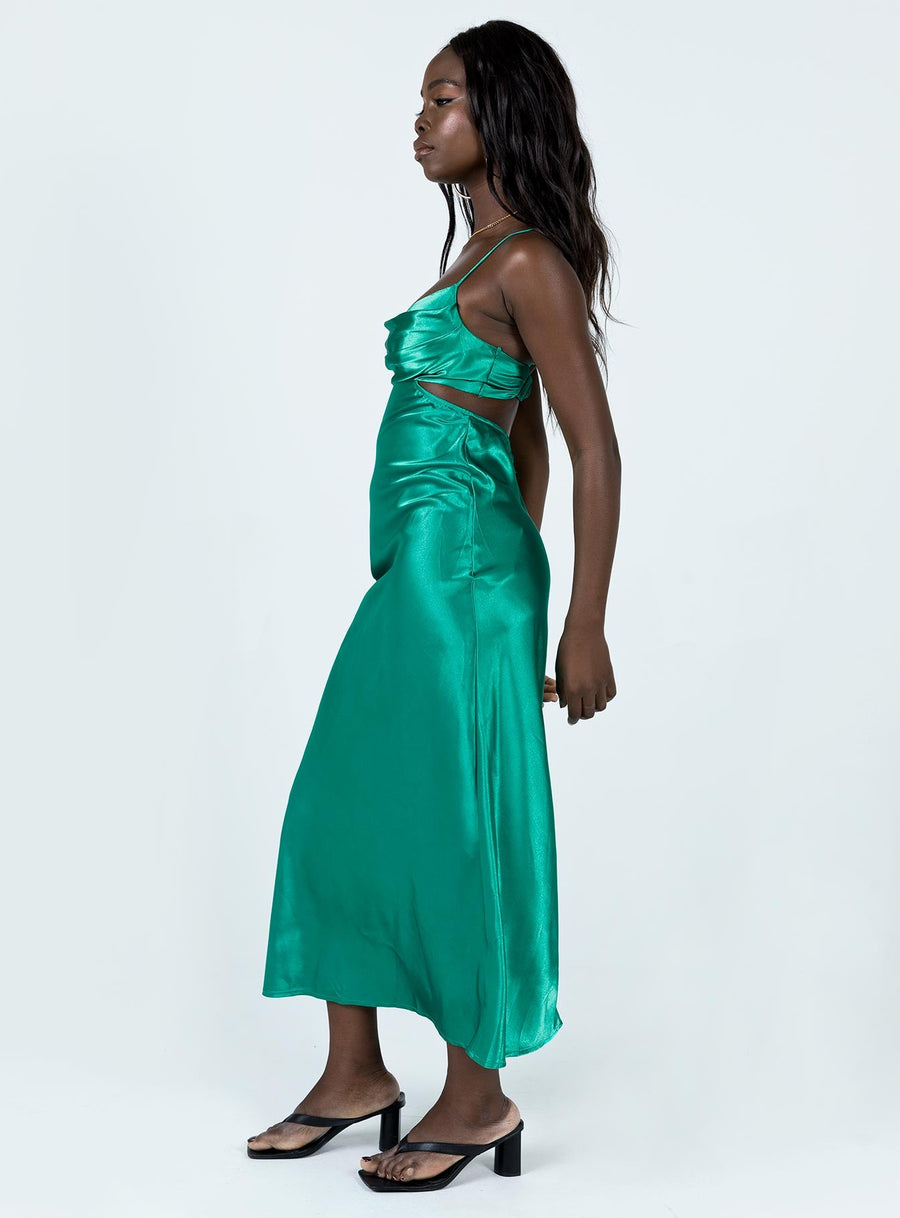 Giselle Midi Dress Green · photo 4