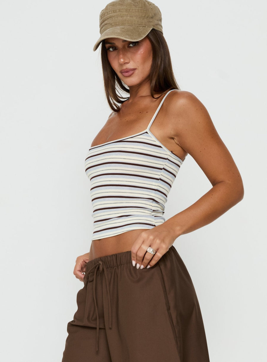 Elzie Knit Cami Tank Multi Stripe · photo 4