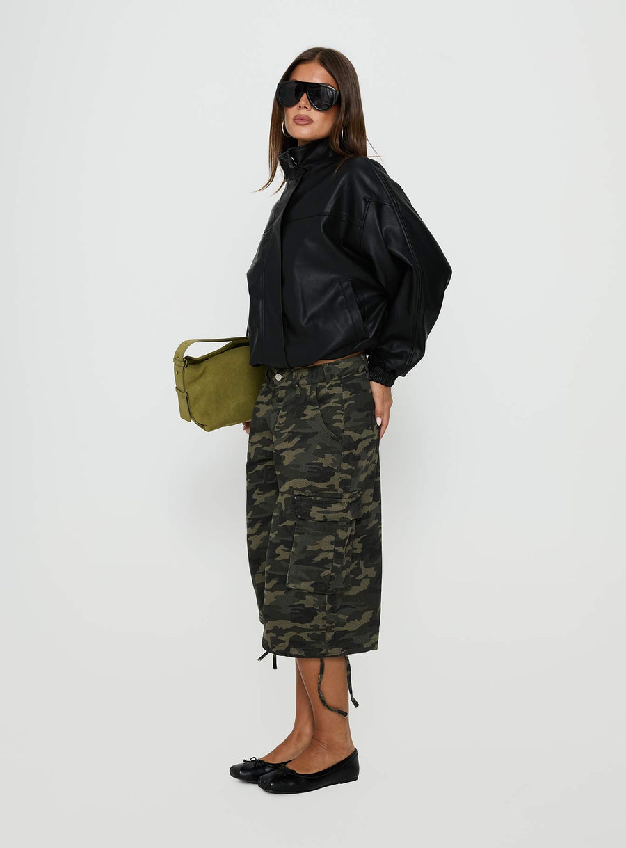 Hudsen Longline Cargo Shorts Camo · photo 10