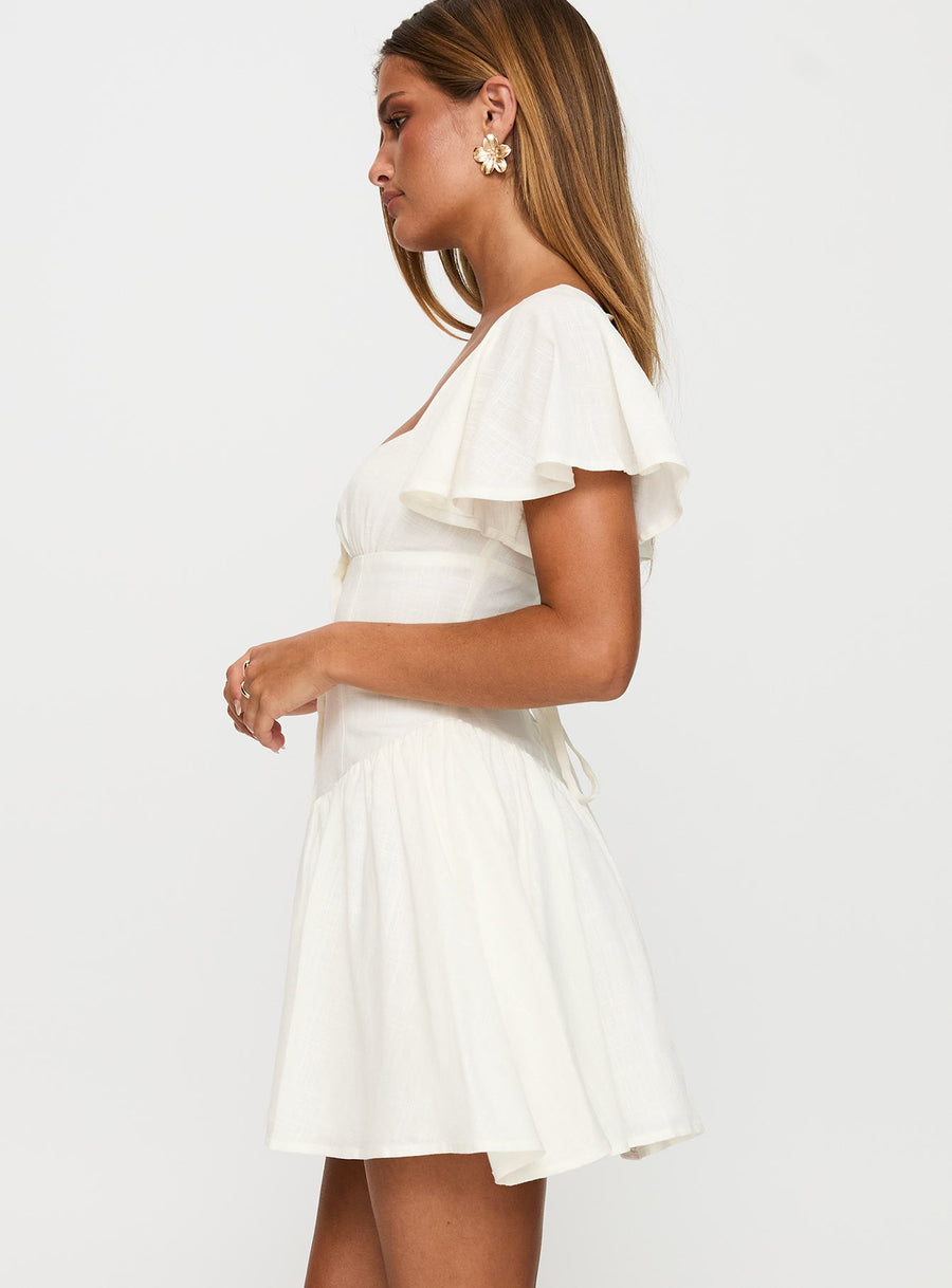 Forever More Mini Dress White · photo 4
