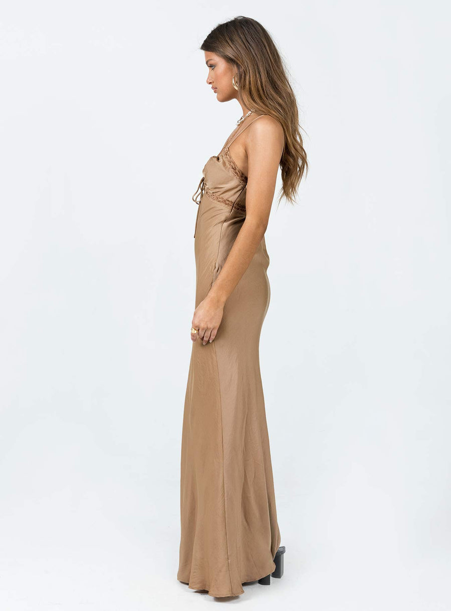 Emily Maxi Dress Brown · photo 4