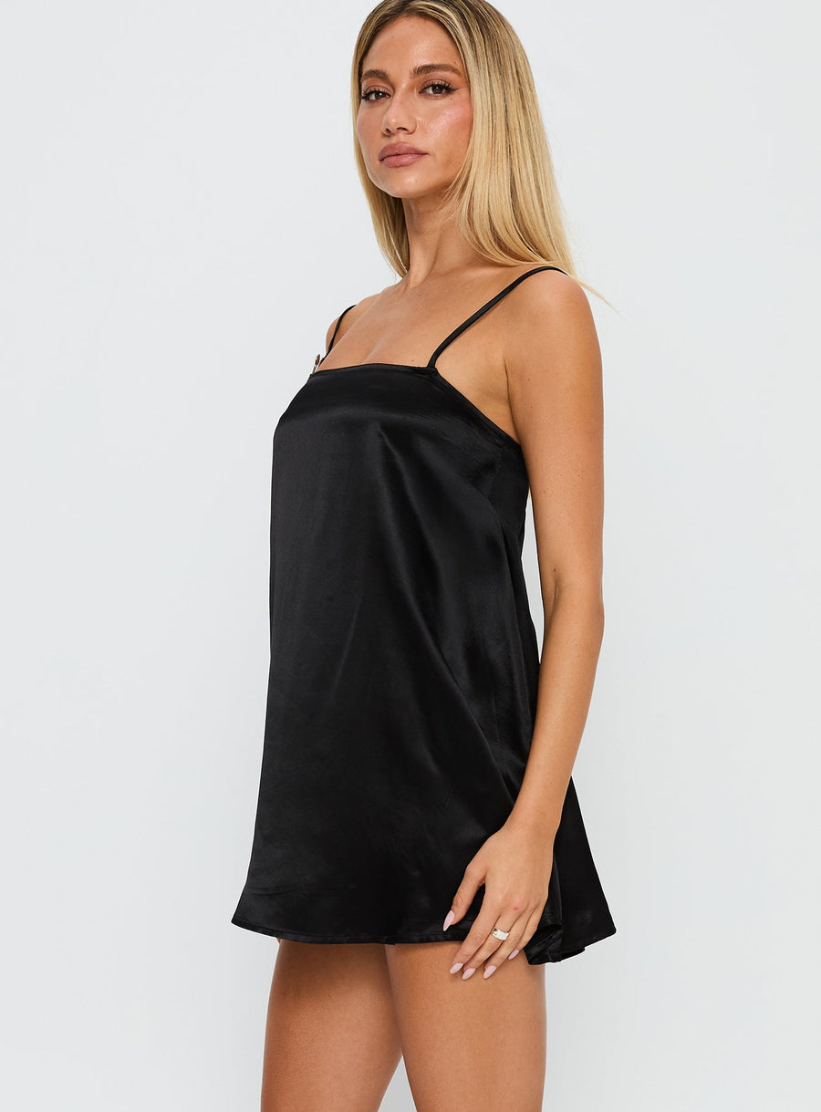 Apple Cider Mini Dress Black · photo 4