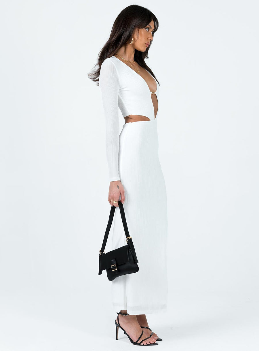 Everton Maxi Dress White · photo 4