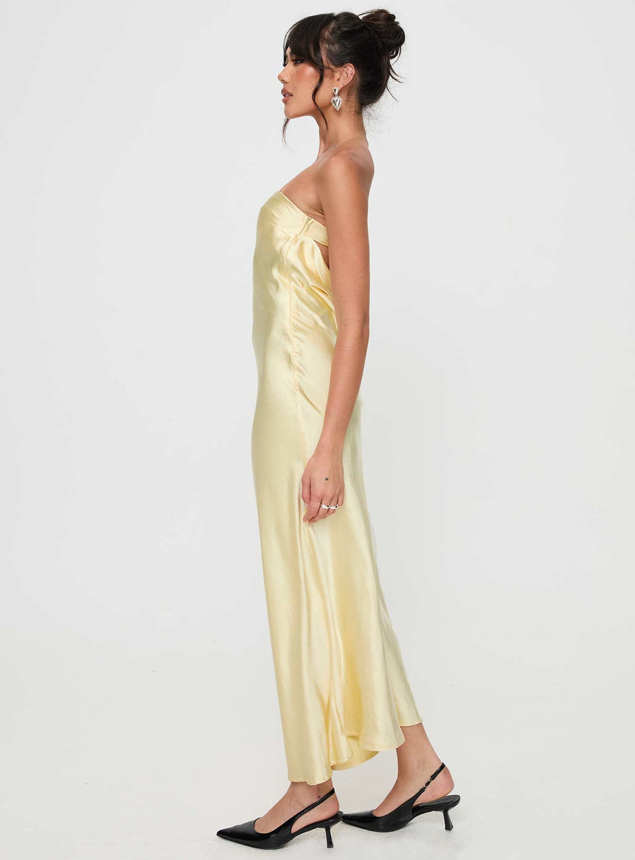 Haley Maxi Dress Yellow · photo 4