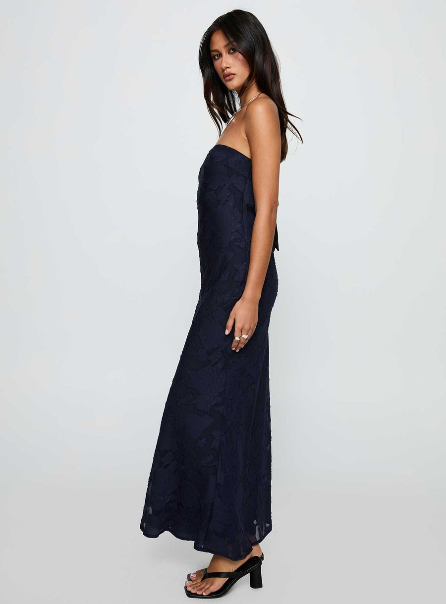 Haley Maxi Dress Navy · photo 3