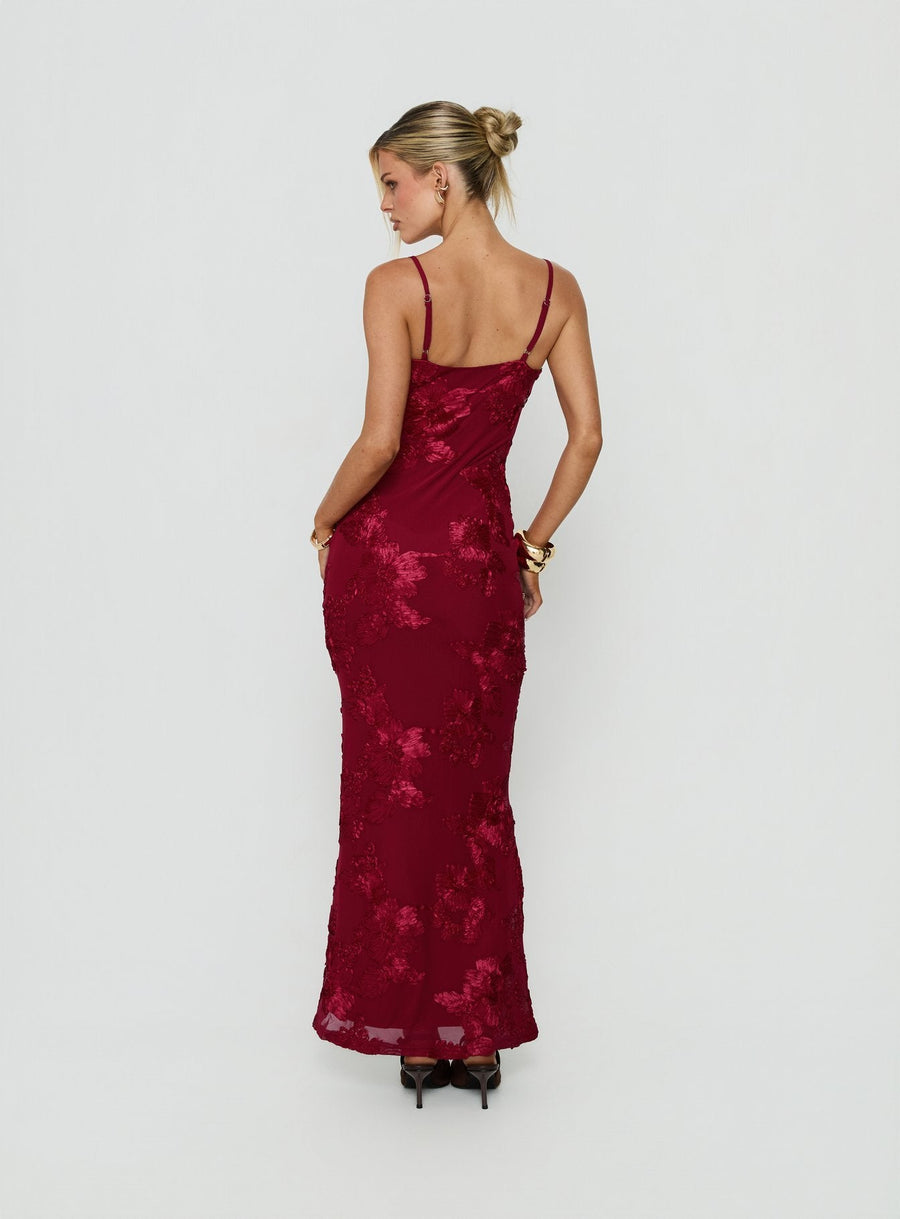 Jacalyn Maxi Dress Red · photo 4