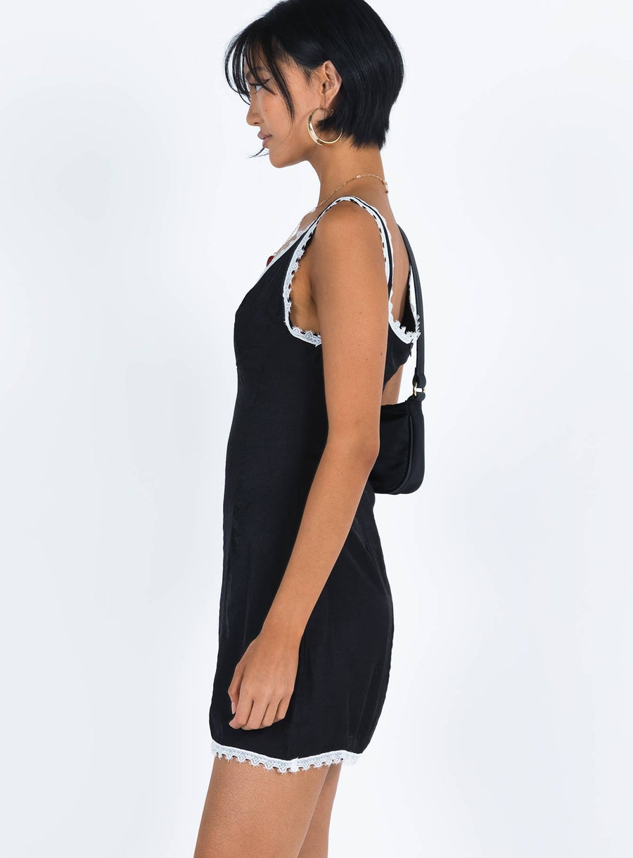 Fyfe Mini Dress Dusty Black · photo 4