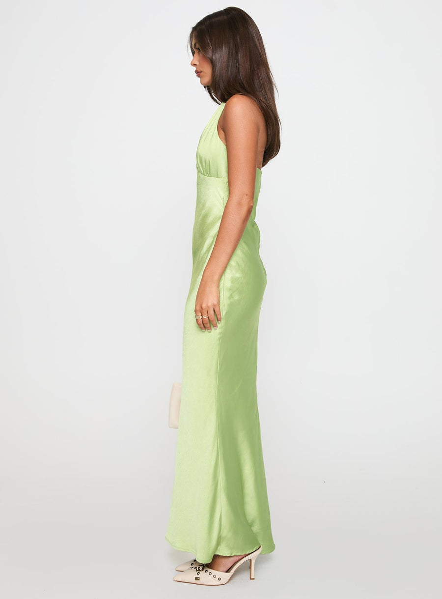 Gloriana Halter Maxi Dress Green · photo 4