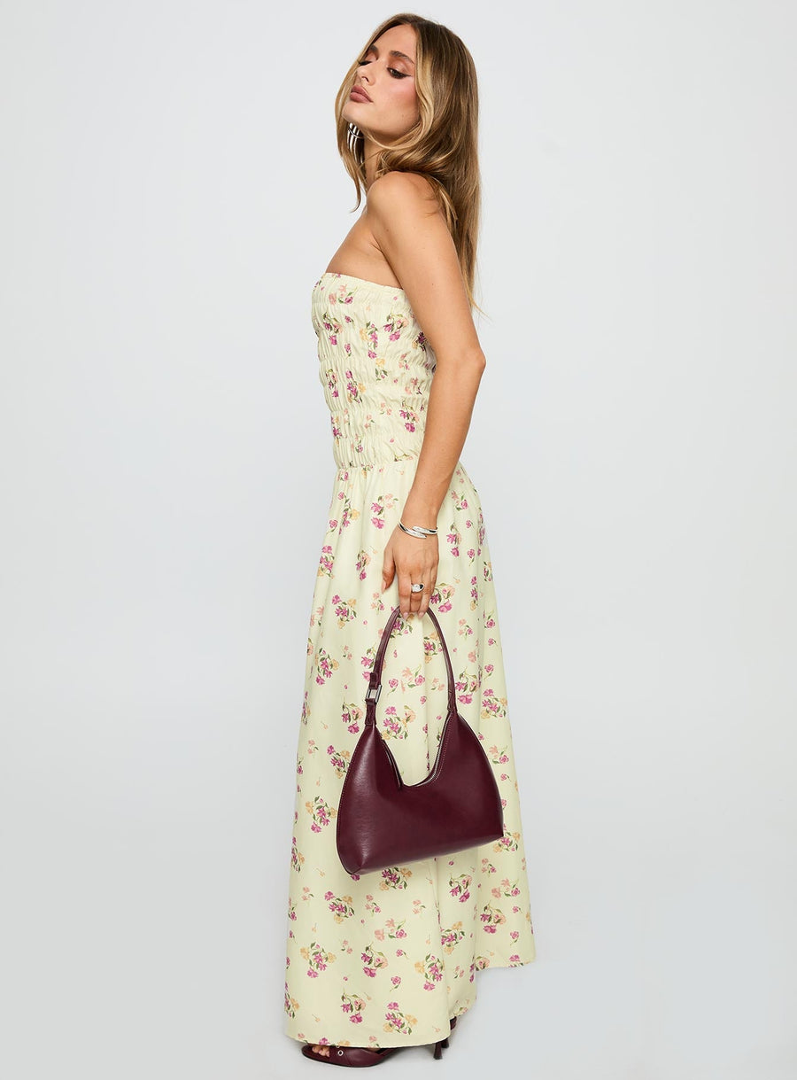 Human Nature Strapless Maxi Dress Multi Floral · photo 3
