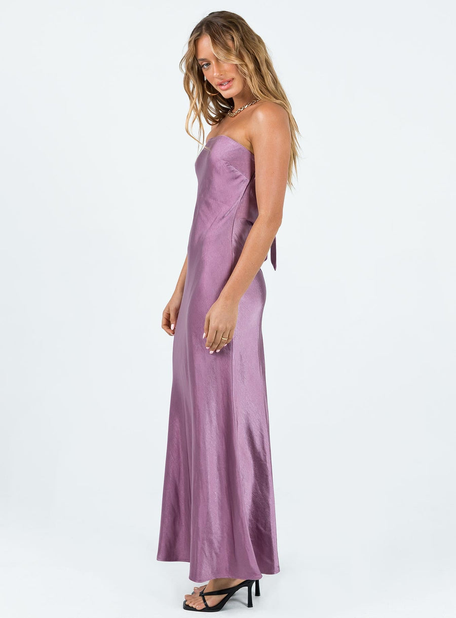 Haley Maxi Dress Mauve · photo 3