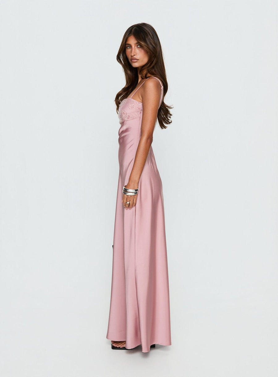 Engracia Sequin Maxi Dress Pink · photo 4