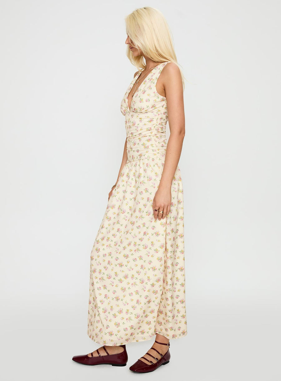Esthie Maxi Dress Multi Floral · photo 4