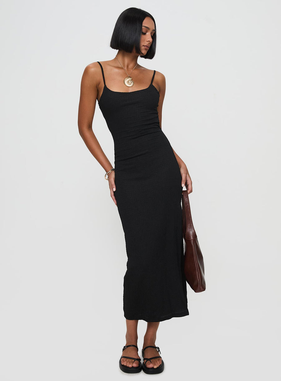 Elestria Maxi Dress Black · photo 4