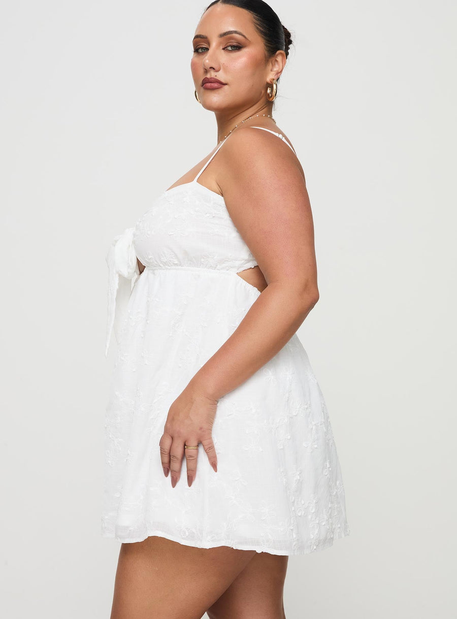 Granno Mini Dress White Curve · photo 4