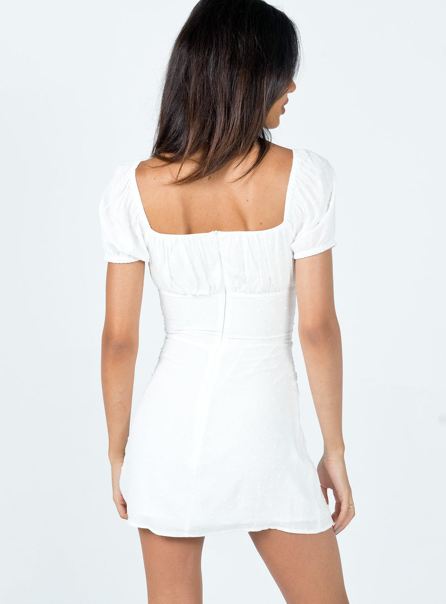 Fauci Mini Dress White · photo 5