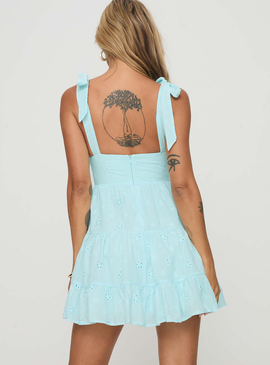Galvis Mini Dress Blue · photo 4