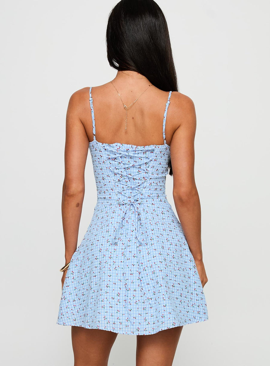 Good Chemistry Mini Dress Blue Multi · photo 4