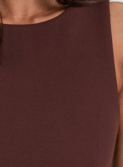 Anse Mini Dress Chocolate