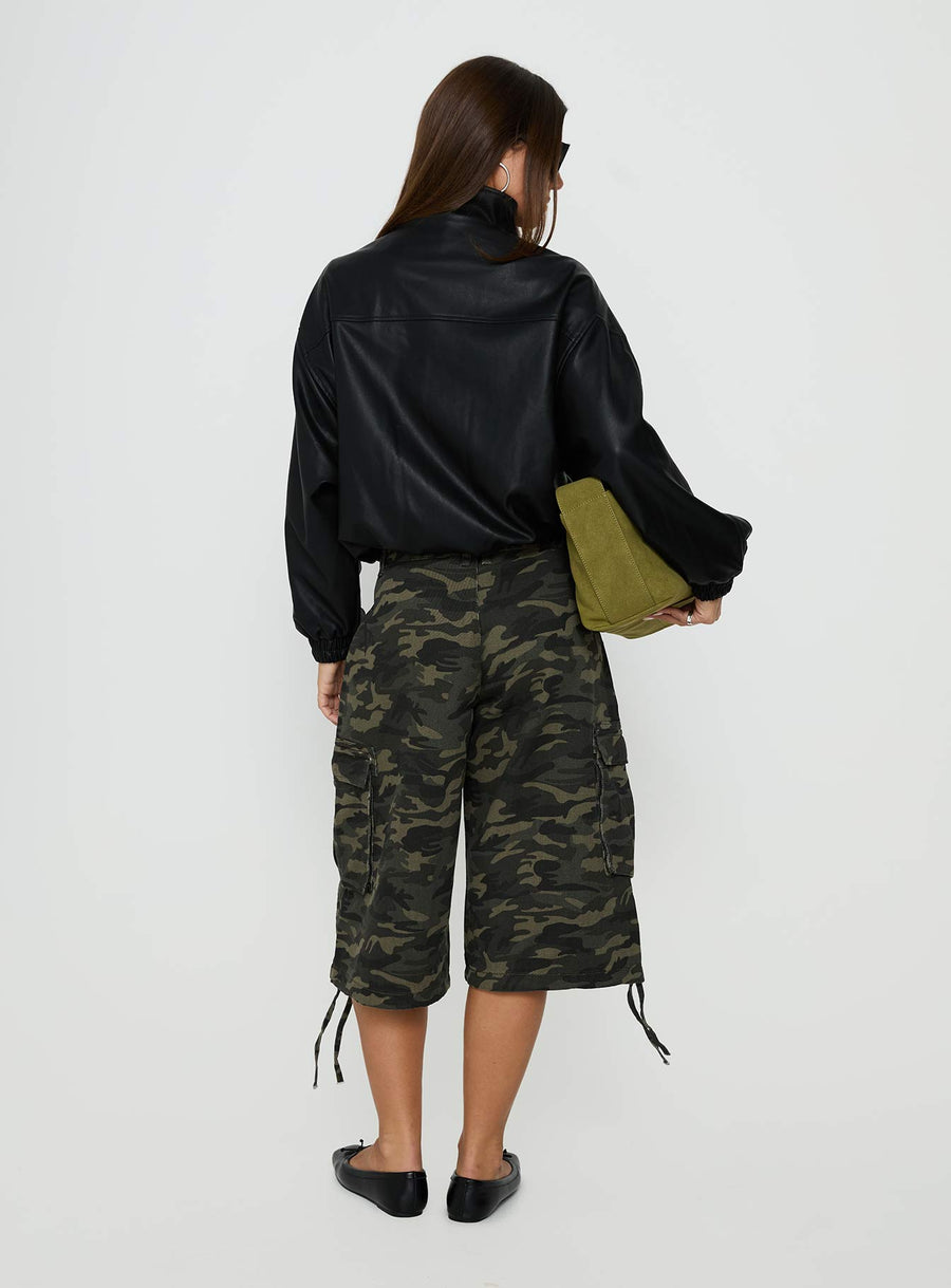 Hudsen Longline Cargo Shorts Camo · photo 11