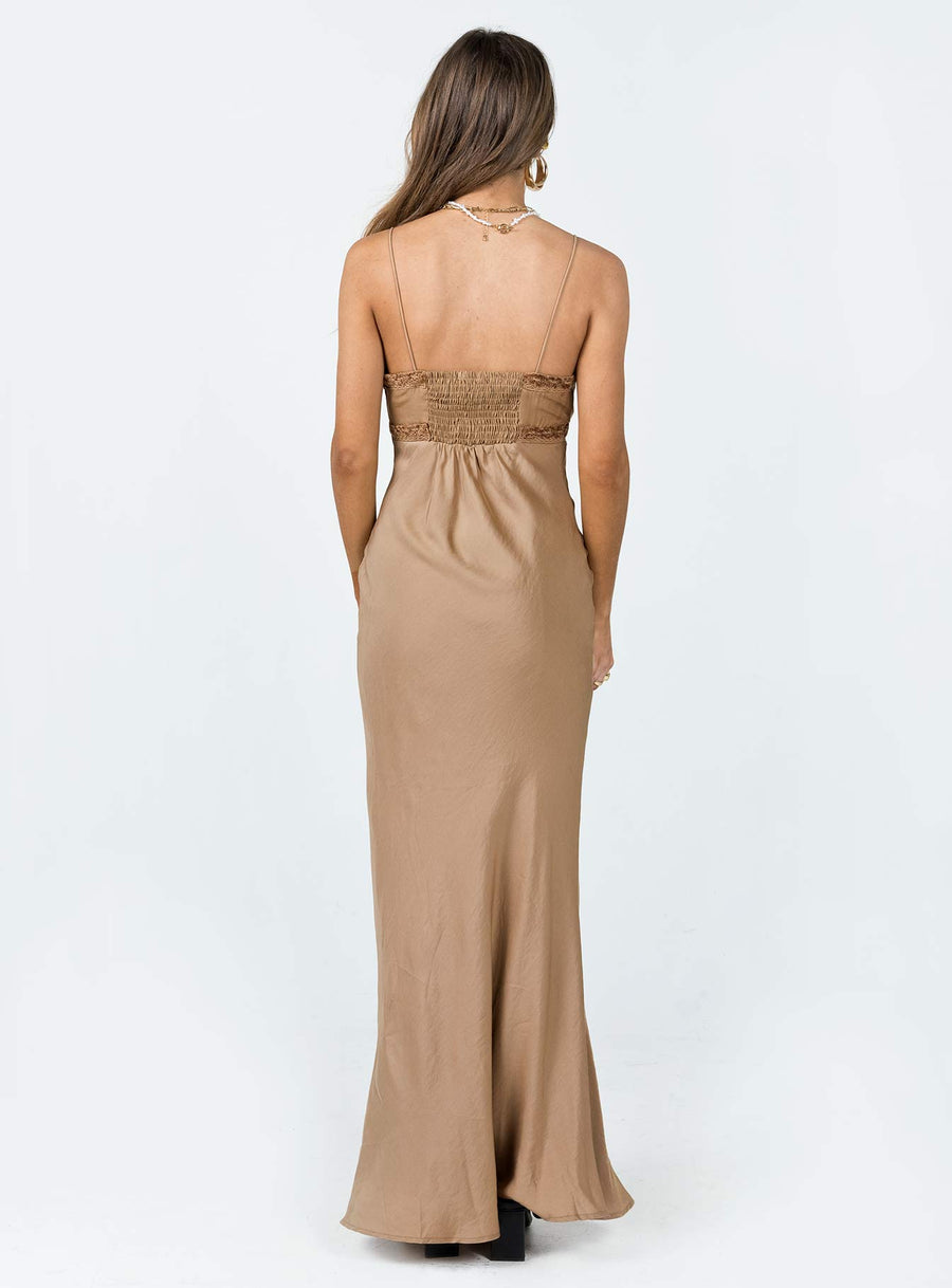 Emily Maxi Dress Brown · photo 5